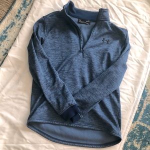 Blue Under Armour Quarter-Zip Sz. S